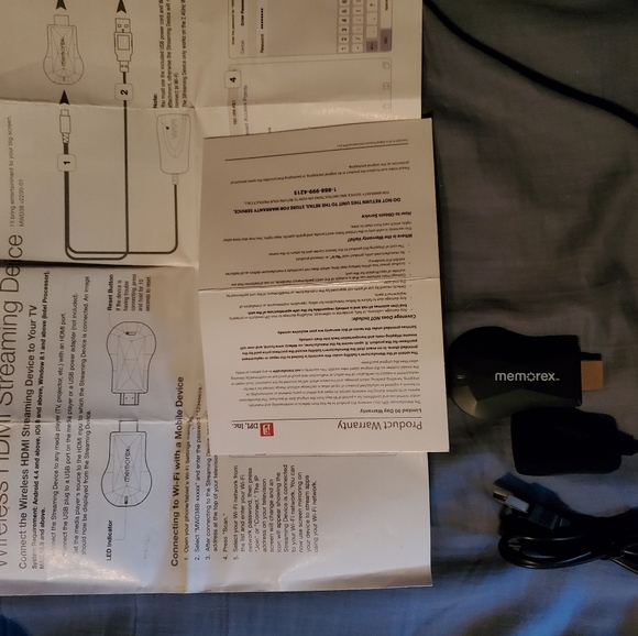 Memorex HDMI streaming Device & DP to HDMI adapter - Picture 2 of 4